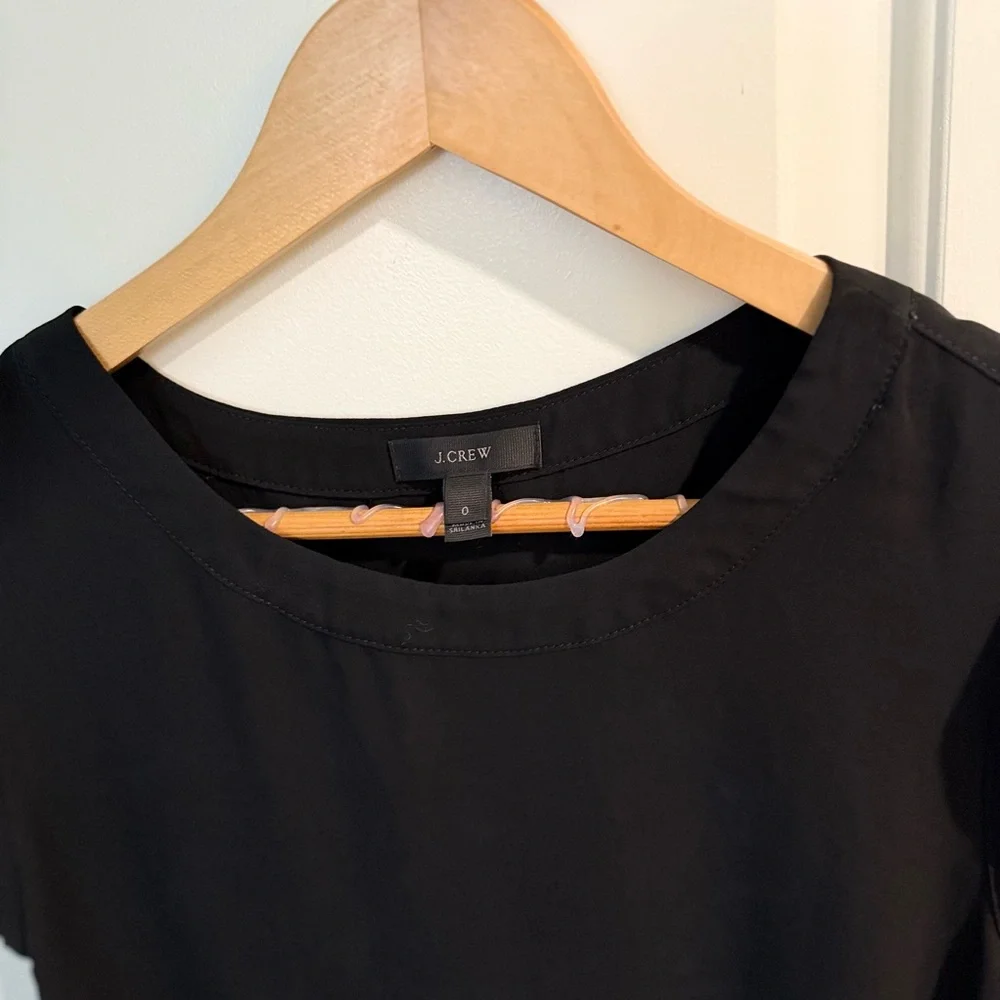 J.Crew Short Sleeve Blouse